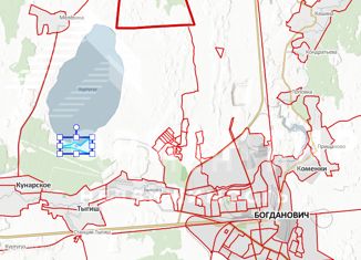 Карта богдановичского района свердловской области с населенными пунктами