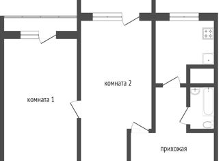 2-комнатная квартира на продажу, 40.6 м2, Ярославская область, улица Урицкого, 67