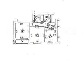 Продам 2-ком. квартиру, 60 м2, Москва, Клязьминская улица, 28А, метро Лианозово
