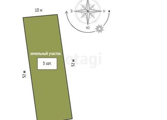 Дом на продажу, 20 м2, Красноярск, Октябрьский район, улица Бригада № 5, 58А