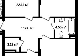 Продажа 3-ком. квартиры, 101 м2, село Мысхако, Молодёжная улица, 23Б