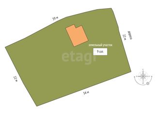 Дом на продажу, 28 м2, Омск, Ленинский округ, 6-я аллея