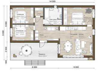 Продается дом, 126 м2, деревня Еремеево