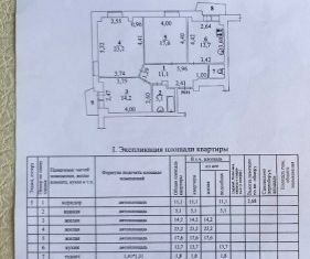 Продается трехкомнатная квартира, 86.7 м2, Тюменская область, 5-й микрорайон, 22