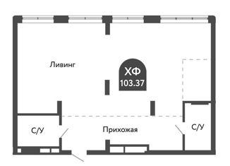 Продается квартира студия, 103 м2, Новосибирск, Военная улица, 51, ЖК Тихомиров