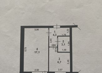 Однокомнатная квартира на продажу, 31.2 м2, Урай, 3-й микрорайон, 54