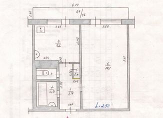 Продаю однокомнатную квартиру, 32.3 м2, посёлок городского типа Лучегорск, 3-й микрорайон, 5