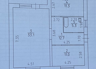 Продам дом, 75 м2, деревня Старое Михайловское, Подлесная улица