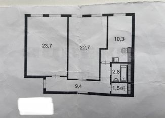 Продается 2-ком. квартира, 70.4 м2, Санкт-Петербург, Тамбовская улица, 7, Тамбовская улица