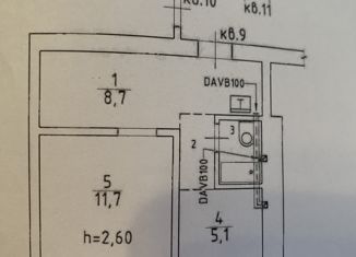 Продажа двухкомнатной квартиры, 29.3 м2, Красноярск, улица Шахтёров, 12, Советский район