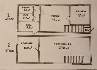Дом на продажу, 80 м2, садоводческий массив Тайцы, садоводческое некоммерческое товарищество Тритон, 252
