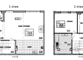 Продажа двухкомнатной квартиры, 134.6 м2, Санкт-Петербург, 20-я линия Васильевского острова, 5, ЖК Маленькая Франция