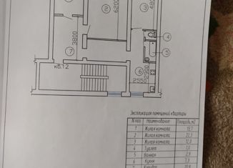 Продажа 3-ком. квартиры, 80 м2, Красный Сулин, улица Мичурина, 9