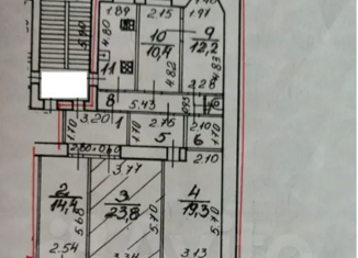 Продам комнату, 110.7 м2, Санкт-Петербург, Тамбовская улица, 26, Тамбовская улица