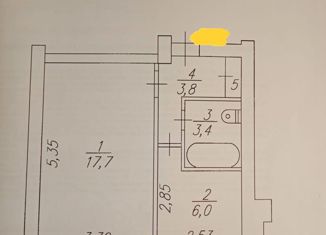 Продаю однокомнатную квартиру, 30.9 м2, рабочий посёлок Ванино, улица 1-я Линия, 2