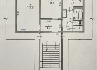 Продается 2-комнатная квартира, 53 м2, Амурская область, улица Шимановского, 5