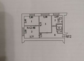 Продам 3-комнатную квартиру, 51 м2, город Струнино, микрорайон Дубки, 12