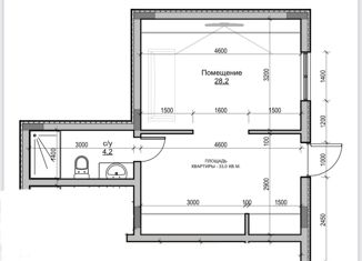 Продажа 2-комнатной квартиры, 33 м2, село Верхний Юрт, улица Абовяна, 102А