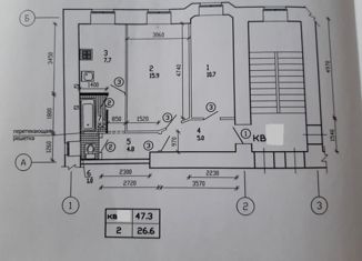 Продажа двухкомнатной квартиры, 47.3 м2, Санкт-Петербург, 6-я Советская улица, 39, метро Площадь Восстания