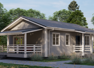 Продается дом, 70 м2, посёлок Лазурный, улица Быковского