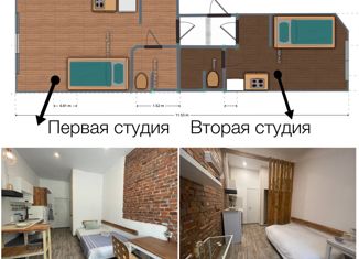 Продажа двухкомнатной квартиры, 33 м2, Москва, Большая Андроньевская улица, 11/13, Большая Андроньевская улица