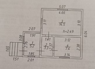 Дом на продажу, 30.2 м2, деревня Нижняя Калиновка, улица 1 Мая