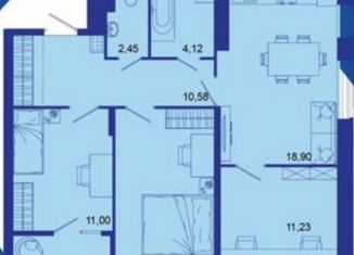 Продается 2-ком. квартира, 68.8 м2, Брянск, Советская улица, 122, Советский район