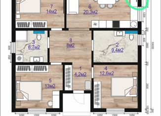 Продам дом, 75 м2, деревня Ключи, Индивидуальная улица