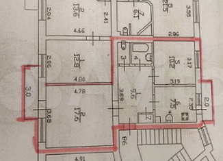 Продажа 2-комнатной квартиры, 50 м2, Красное Село, Стрельнинское шоссе, 2