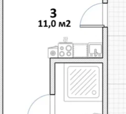 Продам квартиру студию, 11 м2, Санкт-Петербург, улица Достоевского, 21, метро Владимирская