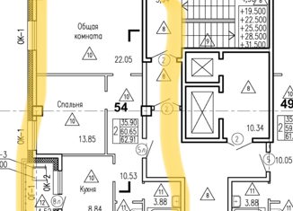 Продается 2-ком. квартира, 62.91 м2, Саха (Якутия), улица Свердлова, 16