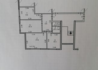 Продаю 3-комнатную квартиру, 56.1 м2, Новосибирская область, Кооперативная улица, 49/1