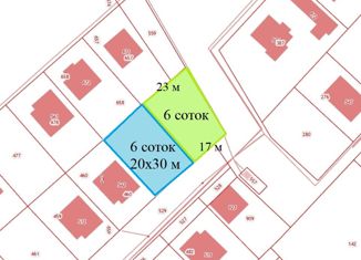 Продается участок, 6 сот., поселок Плодосовхоз, Большая Садовая улица