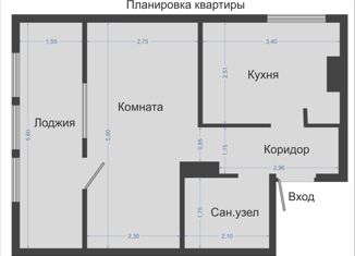 1-комнатная квартира на продажу, 40.2 м2, Севастополь, Камышовое шоссе, 37Бк1, Гагаринский район