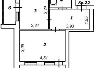 Продается однокомнатная квартира, 36.2 м2, село Стрелецкое, Сказочная улица, 34