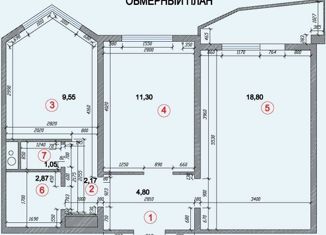 Продаю двухкомнатную квартиру, 51 м2, Москва, проспект Защитников Москвы, 15, проспект Защитников Москвы
