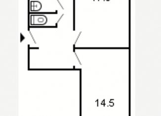 Продажа 2-ком. квартиры, 43 м2, Сыктывкар, улица Димитрова, 4, Юго-Западный район