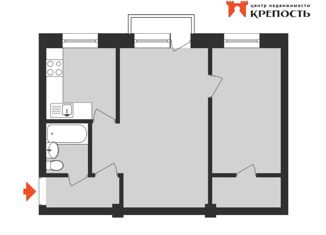 Продаю двухкомнатную квартиру, 44.8 м2, Красноярский край, улица Королёва, 18