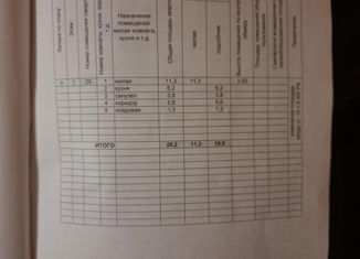 Продаю однокомнатную квартиру, 28.2 м2, Отрадный, Первомайская улица, 61