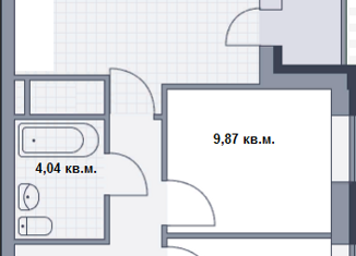 Продаю двухкомнатную квартиру, 50.2 м2, Самара, ЖК Сокол, Революционная улица, 101Вк2