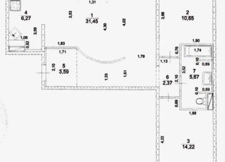 Продается 3-ком. квартира, 74.22 м2, Ульяновск, улица Аблукова, 71, Засвияжский район