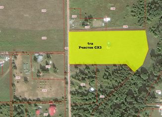 Земельный участок на продажу, 100 сот., деревня Лаптево