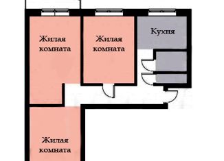 Продам трехкомнатную квартиру, 64.1 м2, Москва, Большая Переяславская улица, 17, Мещанский район