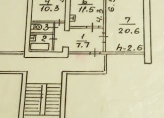 2-ком. квартира на продажу, 54.4 м2, станица Ессентукская, Пикетная улица, 5