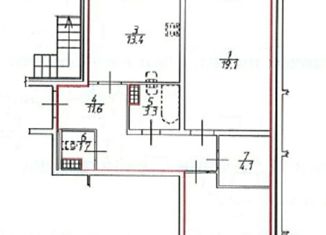 Продам 2-комнатную квартиру, 70.1 м2, Всеволожск, Центральная улица, 10/3, ЖК Полар-Южный