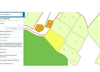 Продаю участок, 123 сот., Ленинградская область