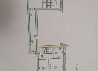 Продается 2-ком. квартира, 46.3 м2, Гаврилов-Ям, улица Чапаева, 6