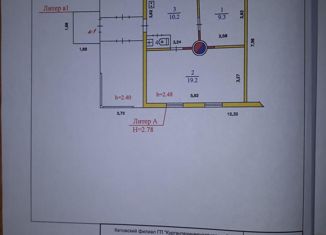 Продается двухкомнатная квартира, 39.8 м2, село Колташево, улица 10-й пятилетки, 9