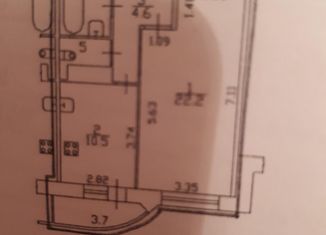 Продаю однокомнатную квартиру, 42 м2, Санкт-Петербург, улица Латышских Стрелков, 15к3, улица Латышских Стрелков