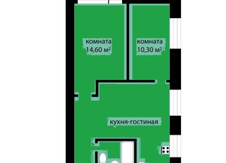 3-ком. квартира на продажу, 51.6 м2, Екатеринбург, улица Белинского, 218к2, улица Белинского